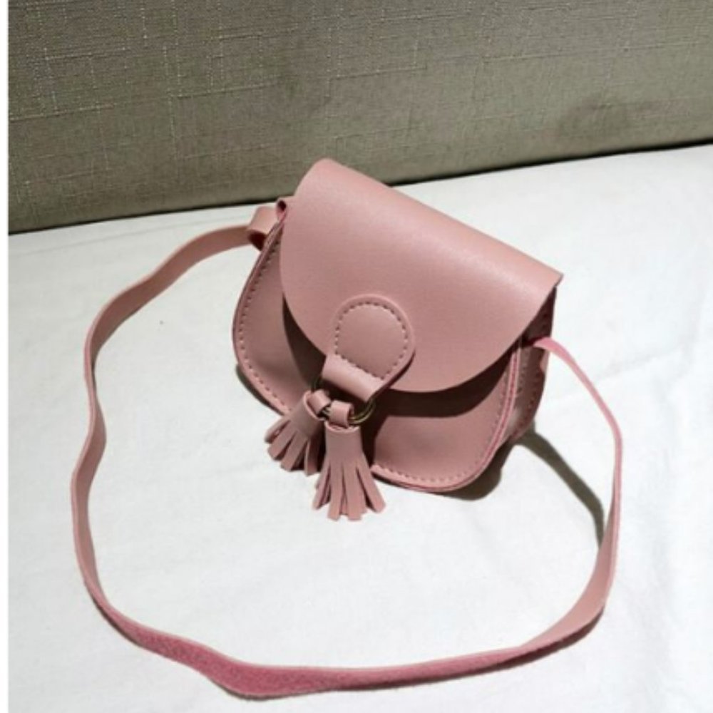 Toddle Faux Leather Purse - Pink